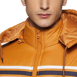 Blousons matelassés faciles à porter Prix d'usine Blousons matelassés pour hommes Fermeture éclair Blouson matelassé d'hiver avec design personnalisé Service OEM - Product Image 4