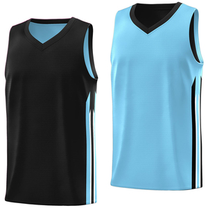 Camiseta de Baloncesto Reversible al por Mayor, Multicolor, Popular, en Blanco, para Diseño de Equipos, Logotipo Personalizado, Chaleco Deportivo de Baloncesto - Product Image 1