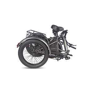 Triciclo Eléctrico de Carga FAFREES F20 Mate con Motor de 500W, Alta Resistencia, Capacidad de Carga de 180 kg, Alcance de 110 km, Diseño Plegable, UE y Reino Unido - Product Image 2