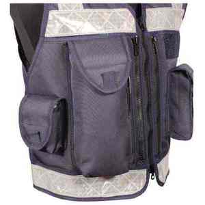 Chaleco reflectante de alta visibilidad de seguridad personalizado OEM, chalecos de seguridad a precio barato, chaleco de seguridad táctico de alta visibilidad - Product Image 6