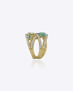 Premium Quality 9K Gold Diamond Polki <b>Ring</b> for Women <b>Indian</b> Ethnic Bridal Jewelry Luxury Wedding Party Wear Finger <b>Ring</b> - Product Image 3