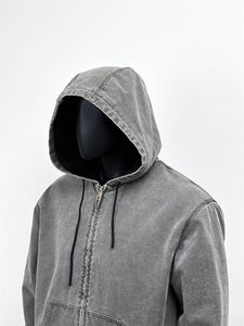 Sudaderas con capucha de alta calidad con cremallera en blanco para hombre a un precio razonable, de algodón Unisex sudaderas con capucha, sudaderas con capucha para hombre - Product Image 5