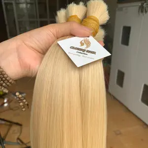 10A Grade Bone Straight Double Drawn Hair Super Silky Bulk Buy Bone Straight Human Hair Bulk Virgin Vietnamese Hair Extensions