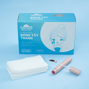 OEM/ODM Disposable 15x10cm Gentle and Soft Face Towel 100 Sheets <b>Boxed</b> <b>Makeup</b> Removal Wipes Safe for Skin - Product Image 3