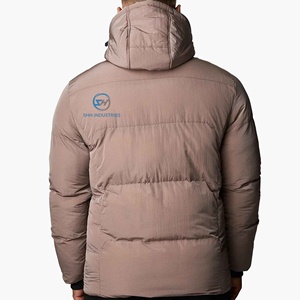 Veste d'hiver matelassée pour homme personnalisée 2025, broderie personnalisée, haute qualité, taille plus, veste à bulles personnalisée, veste matelassée OEM - Product Image 3