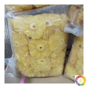 Fruits séchés à l'air avec des tranches d'ananas à mâcher jaune doré avec des notes acides douces pour une production OEM en grande quantité au Vietnam - Product Image 6