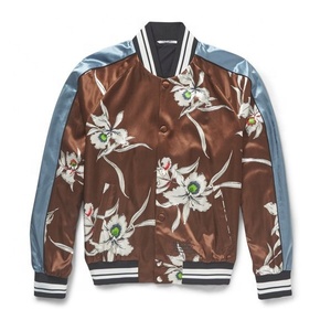 Vestes en Satin personnalisées pour hommes Baseball Satin Sports Team Jacket Whole Sale Rate 2025 Satin Jacket - Product Image 1