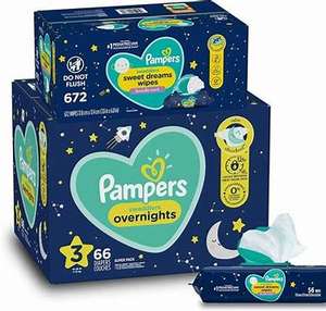 Pañales Pampers Swaddlers Overnights de Ajuste Cómodo para Bebés Recién Nacidos, Suaves, Transpirables, con Protección Nocturna Contra Fugas - Product Image 2
