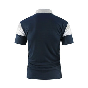 Polo de algodón 100% para hombre, ropa de verano informal de manga corta, ropa de calle ajustada para hombre, camisa Polo estilo 2023 - Product Image 3