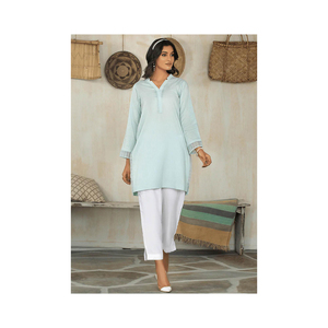 Lasted Collection Pakistani Shalwar Kameez Suit Mujeres Casual Pakistani Shalwar Kameez Suit Vestidos - Product Image 4
