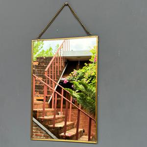 <b>Mirror</b> <b>Wall</b> <b>Hanging</b> Decorative <b>mirror</b> with <b>hanging</b> chain - Product Image 4