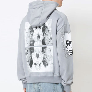 Sweat à capuche basique en coton mélangé de bonne qualité fabriqué en usine pour hommes Design approprié tenue tendance de bonne qualité Sweat à capuche pour hommes - Product Image 4
