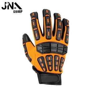 Guantes de Seguridad Resistentes a Impactos y Cortes, Guantes de Trabajo de Construcción con Protección TPR - Product Image 2