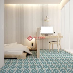 Carreaux en ciment 200x200 Carreaux géométriques rétro en grès émaillé faits à la main pour les murs et les sols intérieurs élégants - Product Image 3