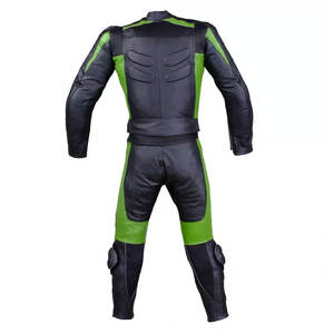 Combinaison de course en cuir de moto de qualité supérieure personnalisée combinaison de course en cuir véritable pour hommes vente en gros - Product Image 4