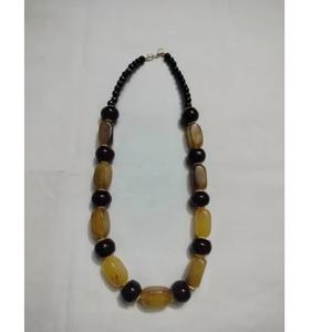 Promotion : Collier artisanal en résine époxy écologique, style antique européen, idéal pour la décoration de mariage et comme cadeau, provenance Inde - Product Image 1