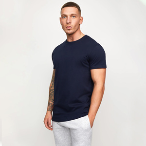 Ropa informal de alta calidad para hombre, camisetas ligeras para hombre, camisetas de Color sólido para hombre a la venta - Product Image 1