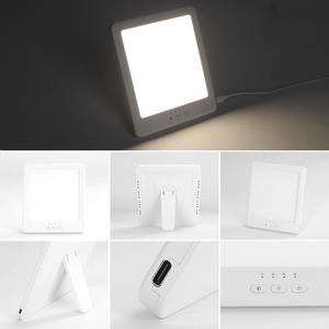 <span class=keywords><strong>Lampe</strong></span> de <span class=keywords><strong>luminothérapie</strong></span> portable à lumière rouge 10000 <span class=keywords><strong>Lux</strong></span>, <span class=keywords><strong>lampe</strong></span> SAD à température de couleur réglable, <span class=keywords><strong>lampe</strong></span> LED effet soleil pour l'hiver bleu - Product Image 6