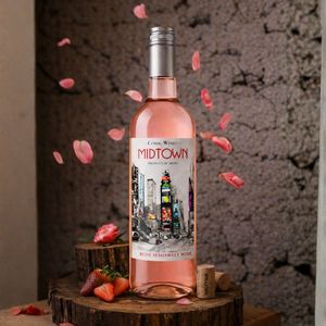 Midtown - Vino Rosado Semiseco Garnacha Tempranillo 11% ABV Vino Rosado Español 750ml - Product Image 2