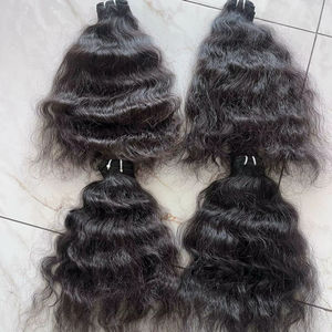 Fournisseurs en gros d'extensions de cheveux humains bruts indiens vierges Remy 100g pour une longueur et un volume instantanés vendus par les exportateurs - Product Image 1