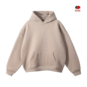 เสื้อฮู้ดดี้ผู้ชาย Ryan Pro Gear ดีไซน์กระเป๋า พร้อมโลโก้สั่งทำด้านหน้า ผ้าฟลีซคอตตอน 100% ดีไซน์ OEM เสื้อผ้าลำลองสำหรับฤดูหนาว - Product Image 3