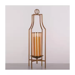 Linterna de metal gratis para decoración del hogar Candelabros y tarros para exteriores de alta calidad de la India, perfectos para jardines, patios, eventos. - Product Image 2