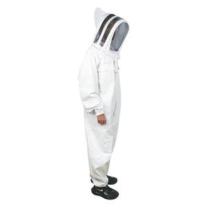 Combinaison de protection professionnelle en coton pour apiculteur, avec capuche et voile, ignifuge, imperméable, entièrement enveloppante, design ventilé pour hommes et femmes - Product Image 4