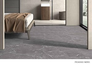 Acabado de talla marrón Picasso 600x1200 Azulejos de porcelana esmaltada pulida para piso para baño o inodoro Azulejo rústico de porcelana - Product Image 6