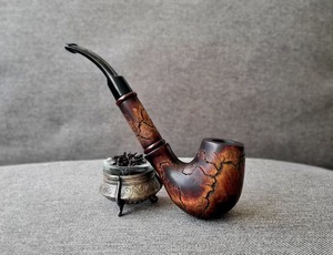 Pipa de Fumar de Madera de Estilo Moderno y Calidad de Exportación, Tipo Recto, Regalo Artesanal para Fumadores y Coleccionistas, Mejor Precio - Product Image 4