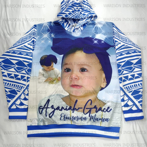 Nuevo estilo 2024 sudaderas con capucha funerarias sublimadas para hombres hechas en poliéster pulóver invierno EE. UU. Samoa sudaderas con capucha hombres - Product Image 5