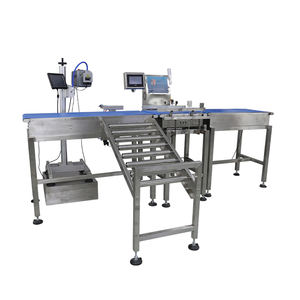 Imprimante de <span class=keywords><strong>machine</strong></span> d'étiquetage de bureau de pesage entièrement automatique de haute qualité pour boissons verre métallique pour aliments végétaux - Product Image 4