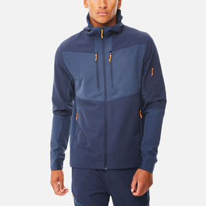 Veste Softshell d'extérieur de haute qualité, coupe-vent de style classique pour hommes, conception personnalisée, logo imprimé brodé - Product Image 2