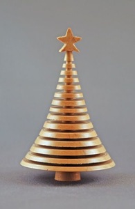 Nouveaux ornements de Noël en bois, arbres de Noël en bois pour la décoration et l'artisanat, en provenance d'Inde - Product Image 3