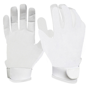 100% gants de frappeur de Baseball en cuir de vachette Original personnaliser la conception de Logo jeunesse adulte unisexe gants de frappeur légers - Product Image 6