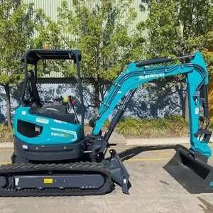 Mini excavadora de orugas Sunward SWE25UF bastante usada disponible para la venta - Product Image 1
