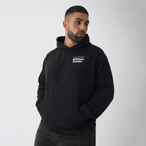 Haute Qualité 100% Coton Polaire À L'intérieur Oem Imprimé Logo Plus La Taille Hommes Private Label Hoodies Heavyweight Plain Oversize Hoodie - Product Image 1