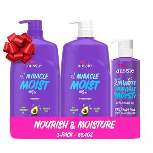 Shampooing Volumisant Miracle Organic 2-en-1 Nettoyage en Profondeur Sans Parabène 30,4 oz Lot de 4 Huile Volumisante Sans Rinçage - Product Image 5