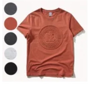 Wholesale Custom Logo Warm Oversize Printed Embossed Sublimation Blank <b>Men</b> Sport Streetwear <b>Pullover</b> <b>Men</b> and Unisex Tshirt - Product Image 3