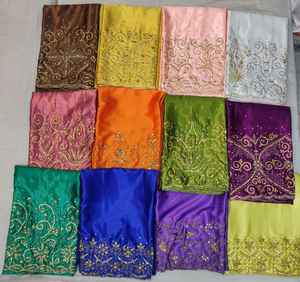 Best Quality Latest Somalian Luxurious <b>Underskirt</b> Gorgura With Handwork And Intricate Abstract & Floral Pattern Satin Fabric - Product Image 4