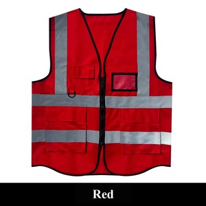 Chaleco de Seguridad Reflectante de Alta Visibilidad Personalizable con Certificación CE, de Nailon, con Logotipo, Impermeable, Chalecos Personalizados - Product Image 6