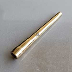 Pipa de Filtro para Hookah de Latón de Lujo, Tipo Recto, Técnica de Espejo, Desechable, de Vidrio, Personalizable, Set de Decoración para el Hogar, Hermosa Caja de Regalo - Product Image 1