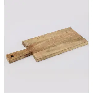Tabla de cortar de madera natural con suministro al por mayor, tabla de cortar de cocina para verduras, carne y frutas disponible para la venta - Product Image 5