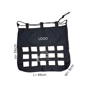 Caballo PVC 600D alta resistencia doble cosido fuerte bucles Nivel Superior cordón irrompible bolsa de heno - Product Image 1