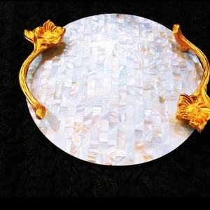 ถาดฝังมุกทำมือสำหรับตกแต่งบ้านและเสิร์ฟ - Product Image 1