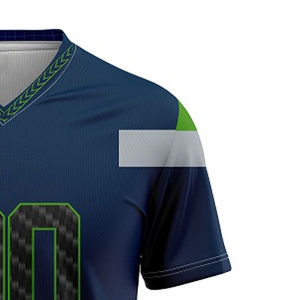 Camisetas de fútbol personalizadas al por mayor, colores personalizados, camiseta de manga corta, uniforme de fútbol personalizado, camiseta de fútbol - Product Image 2