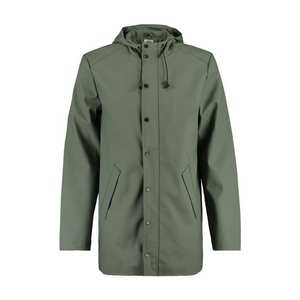 Vestes de pluie haute performance pour hommes avec tissu imperméable, rabat anti-tempête sur le devant et protection à capuche, idéales pour la randonnée et les jours de pluie - Product Image 1