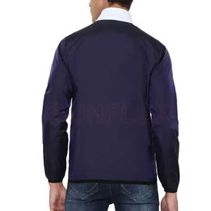 Top d'entraînement zippé le plus vendu Veste d'entraînement de couleur unie à fermeture éclair de haute qualité - Product Image 3
