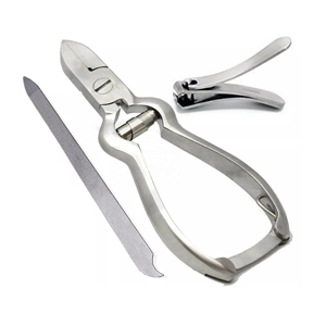 Juego de instrumentos de Podología de acero inoxidable para Podología, tratamiento de cirugía, podólogo de uñas encarnadas