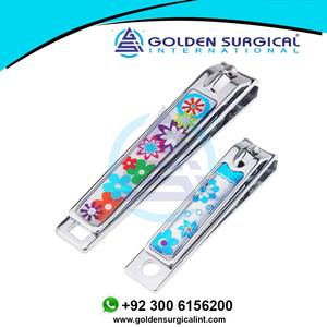 Cortaúñas con Estampado de Flores Personalizado, Cortaúñas Resistentes de Acero Inoxidable para Mujeres u Hombres, MOQ Bajo - Product Image 3