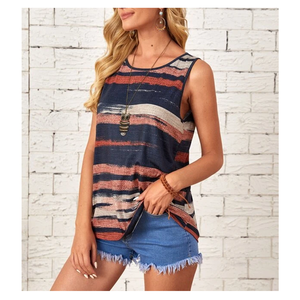 Camiseta Deportiva sin Mangas para Mujer, de la Mejor Calidad, Formal, Transpirable, para Gimnasio, Fitness, Entrenamiento, Culturismo, con Impresión Digital - Product Image 5